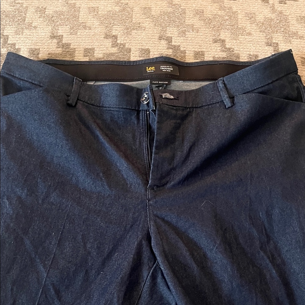 Lee Women's Dark Blue Trousers